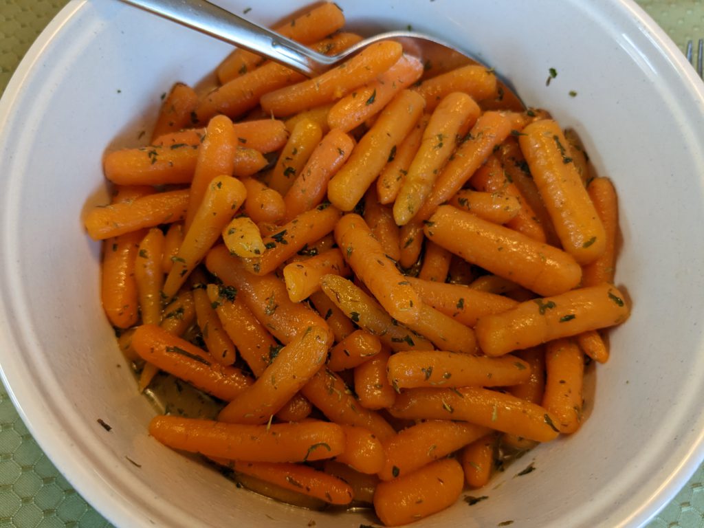 Honey Herb Glazed Carrots
