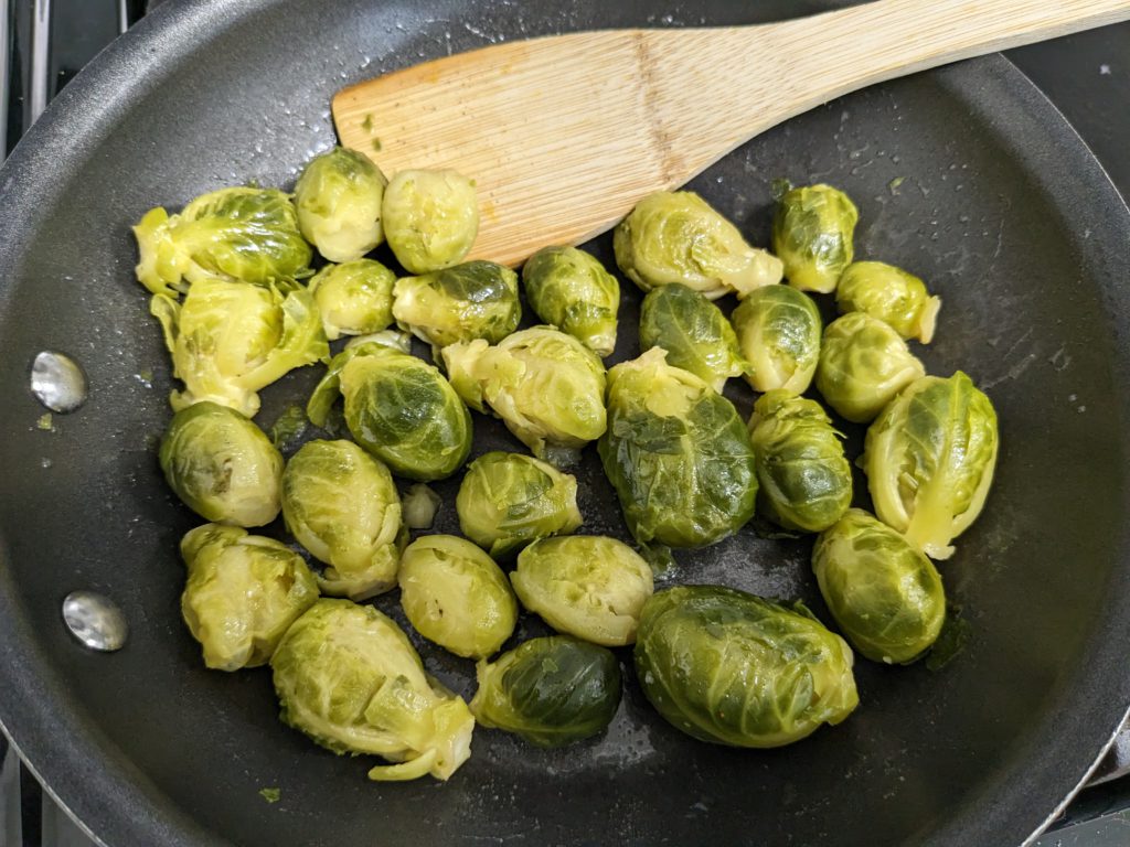 Saucy Brussels Sprouts